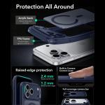 Husa ESR Classic Hybrid cu MagSafe compatibila cu iPhone 18 Pro Max / 17 Pro Max, Frosted Blue 5 - lerato.ro