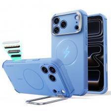 Huse si carcase iPhone 18 Pro Max, Husa ESR Cyber Tough Kickstand cu MagSafe compatibila cu iPhone 18 Pro Max / 17 Pro Max, Light Blue, lerato.ro