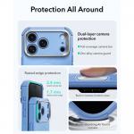 Husa ESR Cyber Tough Kickstand cu MagSafe compatibila cu iPhone 18 Pro Max / 17 Pro Max, Light Blue 6 - lerato.ro