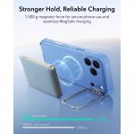Husa ESR Cyber Tough Kickstand cu MagSafe compatibila cu iPhone 18 Pro Max / 17 Pro Max, Light Blue 8 - lerato.ro