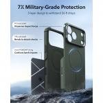 Husa ESR Cyber Tough Kickstand cu MagSafe compatibila cu iPhone 18 Pro Max / 17 Pro Max, Verde 4 - lerato.ro