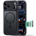Husa ESR Classic Hybrid cu MagSafe compatibila cu iPhone 18 Pro / 17 Pro, Frosted Black 2 - lerato.ro