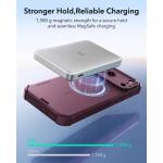 Husa ESR Cyber Tough cu MagSafe compatibila cu iPhone 18 Pro Max / 17 Pro Max, Burgundy 7 - lerato.ro