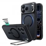 Husa ESR Classic Hybrid Kickstand cu MagSafe compatibila cu iPhone 18 Pro / 17 Pro, Frosted Black 2 - lerato.ro