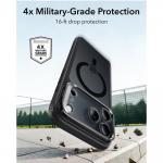 Husa ESR Classic Hybrid Kickstand cu MagSafe compatibila cu iPhone 18 Pro / 17 Pro, Frosted Black 5 - lerato.ro