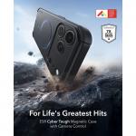 Husa ESR Cyber Tough cu MagSafe compatibila cu iPhone 18 Pro / 17 Pro, Negru 3 - lerato.ro