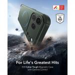 Husa ESR Cyber Tough cu MagSafe compatibila cu iPhone 18 Pro / 17 Pro, Verde 3 - lerato.ro