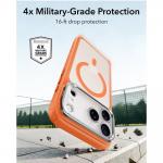 Husa ESR Classic Hybrid Kickstand cu MagSafe compatibila cu iPhone 18 Pro / 17 Pro, Frosted Orange 5 - lerato.ro