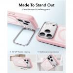 Husa ESR Classic Hybrid Kickstand cu MagSafe compatibila cu iPhone 18 Pro / 17 Pro, Frosted Pink 4 - lerato.ro