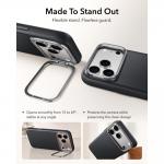 Husa ESR Leather Kickstand cu MagSafe compatibila cu iPhone 18 Pro Max / 17 Pro Max, Negru 5 - lerato.ro