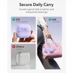 Husa ESR Pulse HaloLock cu MagSafe compatibila cu Apple AirPods 4 / 5, Mov 5 - lerato.ro
