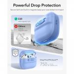 Husa ESR Pulse HaloLock cu MagSafe compatibila cu Apple AirPods 4 / 5, Light Blue 5 - lerato.ro