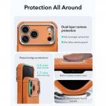 Husa ESR Cyber Tough Kickstand cu MagSafe compatibila cu iPhone 18 Pro Max / 17 Pro Max, Portocaliu 6 - lerato.ro