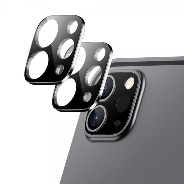 Set 2 folii sticla camera foto ESR compatibil cu iPad Pro 11 inch / iPad Pro 12.9 inch 2020/2021/2022 Black