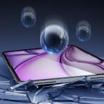 Set 2 folii protectie transparente Case Friendly ESR Tempered Glass compatibil cu iPad Air 13 2024 Clear 4 - lerato.ro