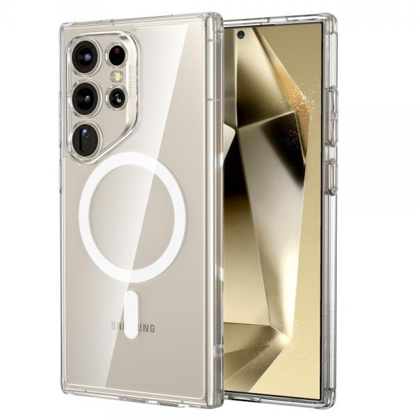 Carcasa ESR Classic Hybrid Halolock MagSafe compatibila cu Samsung Galaxy S24 Ultra Clear