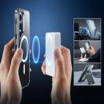Carcasa ESR Classic Hybrid Halolock MagSafe compatibila cu Samsung Galaxy S25 Plus Clear 3 - lerato.ro