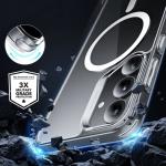 Carcasa ESR Classic Hybrid Halolock MagSafe compatibila cu Samsung Galaxy S25 Plus Clear 5 - lerato.ro