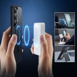 Carcasa ESR Classic Hybrid Halolock MagSafe compatibila cu Samsung Galaxy S25 Plus Frosted Black 4 - lerato.ro