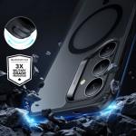 Carcasa ESR Classic Hybrid Halolock MagSafe compatibila cu Samsung Galaxy S25 Plus Frosted Black 3 - lerato.ro