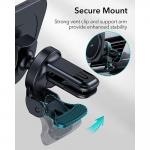 Suport auto ESR Halolock Magnetic Dashboard / Air Vent Mount, compatibil MagSafe, rotire 360 grade, Negru