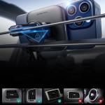 Suport auto ESR Halolock Magnetic Qi2, Air Vent Mount, Compatibil MagSafe, Incarcare wireless 15W, Rotire 360 grade, Negru 6 - lerato.ro