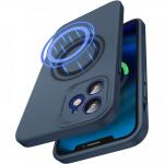 Carcasa ESR Cloud Soft compatibila cu iPhone 12, MagSafe, Blue 3 - lerato.ro