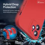Carcasa ESR Cloud Soft compatibila cu iPhone 12, MagSafe, Red 9 - lerato.ro