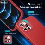 Carcasa ESR Cloud Soft compatibila cu iPhone 12 Pro Max, MagSafe, Red