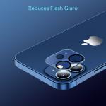 Set 2 folii sticla camera foto ESR compatibila cu iPhone 12 Mini Clear