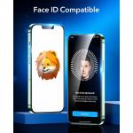 Folie protectie transparenta Case Friendly ESR Tempered Glass compatibila cu iPhone 13 Mini 2-Pack
