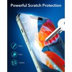 Folie protectie transparenta Case Friendly ESR Tempered Glass compatibila cu iPhone 13/13 Pro 2-Pack 5 - lerato.ro