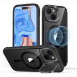 Carcasa ESR Classic Kickstand Halolock MagSafe compatibila cu iPhone 15 Plus Clear/Black 6 - lerato.ro