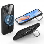 Carcasa ESR Classic Kickstand Halolock MagSafe compatibila cu iPhone 15 Plus Clear/Black 3 - lerato.ro