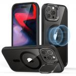 Carcasa ESR Classic Kickstand Halolock MagSafe compatibila cu iPhone 15 Pro Max Clear/Black 5 - lerato.ro