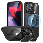 Carcasa ESR Classic Kickstand Halolock MagSafe compatibila cu iPhone 15 Pro Clear/Black 3 - lerato.ro