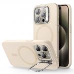 Carcasa ESR Cloud Kickstand Halolock MagSafe compatibila cu iPhone 15 Pro Beige 2 - lerato.ro