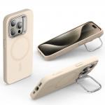 Carcasa ESR Cloud Kickstand Halolock MagSafe compatibila cu iPhone 15 Pro Beige 3 - lerato.ro