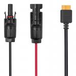 Cablu EcoFlow MC4 la XT60 pentru conectare panouri solare, 3.5m, Negru/Rosu 3 - lerato.ro