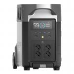 Statie de incarcare portabila EcoFlow DELTA Pro, 3600W, 3600Wh, 4xAC, 4xUSB-A, 2xUSB-C, Negru 3 - lerato.ro