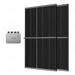 Set 2 panouri solare fotovoltaice EcoFlow Mini, Microinvertor PowerStream inclus, 600W, WiFI, Bluetooth, Negru 5 - lerato.ro