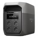 Statie de incarcare portabila EcoFlow DELTA 3 Max, 2400W, 2048Wh, Gri 3 - lerato.ro