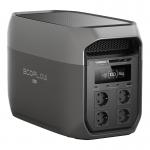 Statie de incarcare portabila EcoFlow DELTA 3 Max, 2400W, 2048Wh, Gri 4 - lerato.ro