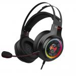 Casti gaming Edifier G4 TE, iluminare RGB, microfon detasabil, USB, Driver 50mm, Sunet 7.1, Control pe fir, Lungime cablu 2.5m, Negru 2 - lerato.ro