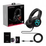 Casti gaming Edifier HECATE G20, Microfon, USB, Driver 50mm, Lungime cablu 2.2m, Negru 6 - lerato.ro