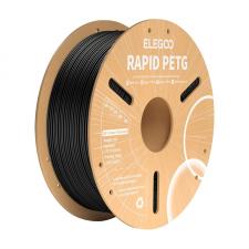 Filament pentru imprimanta 3D ELEGOO, Rapid PETG, Viteza printare de pana la 600 mm/s, 1 kg, Negru