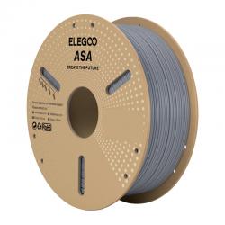 Filament pentru imprimanta 3D ELEGOO ASA, Diametru 1.75mm, 1kg, Gri