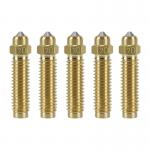 Set de 5 duze din otel compatibile cu ELEGOO Centauri Carbon, 0.4 mm, Gold 2 - lerato.ro