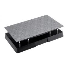 Accesorii imprimante 3D, Platforma pentru imprimare 3D compatibila cu ELEGOO Saturn 4 Ultra 16K, Aderenta, Negru / Argintiu, lerato.ro