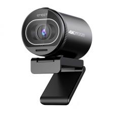 Camera Web EMEET SmartCam S600, 4K Ultra HD / 30 FPS, 1080p / 60 FPS, Rotire 360 grade, Microfon integrat, Ideala pentru birou, USB-A, Negru